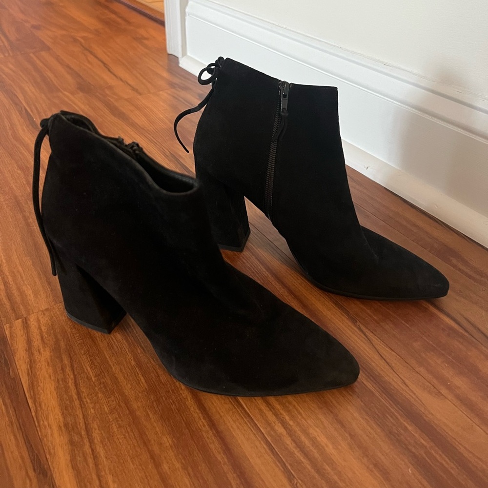 Stuart Weitzman suede Booties